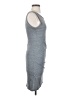 Leith Solid Gray Casual Dress Size S - photo 4