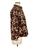 Investments Animal Print Brown Long Sleeve Blouse Size M (petite) - photo 4