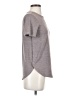Ann Taylor Gray Short Sleeve Top Size XXS - photo 4