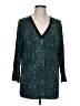 Soma Teal 3/4 Sleeve Blouse Size L - photo 1