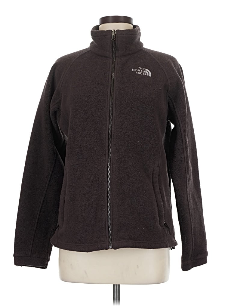 Pre-owned The North Face Fleece Jacket In Brown
