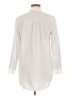 Sandra Ivory Long Sleeve Button-Down Shirt Size M - photo 2
