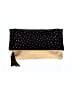 Bloom & Give Polka Dots Gold Black Clutch One size - photo 1