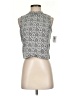 Living Doll Silver Sleeveless Top Size S - photo 1