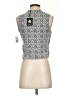 Living Doll Silver Sleeveless Top Size S - photo 2
