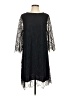 Chico's 100% Polyester Black Cocktail Dress Size XS (000) - photo 1