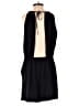 Club Monaco 100% Triacetate Solid Black Romper Size 4 - photo 2