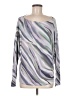 White Birch Gray Long Sleeve Top Size M - photo 1