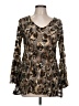 Atmosphere Gold Long Sleeve Blouse Size L - photo 1