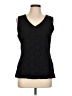 Croft & Barrow Black Sleeveless Blouse Size L - photo 1