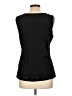 Croft & Barrow Black Sleeveless Blouse Size L - photo 2