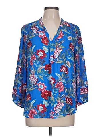 Paraphrase 3/4 Sleeve Blouse (view 1)
