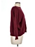 Unbranded Solid Burgundy Pullover Sweater Size L - photo 4