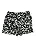 Nine West 100% Rayon Animal Print Black Shorts Size S - photo 1
