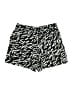 Nine West 100% Rayon Animal Print Black Shorts Size S - photo 2