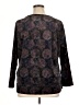 Woman Within 100% Polyester Black Long Sleeve Blouse Size 14 (M) - photo 2
