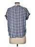 Rails Blue Short Sleeve Blouse Size M - photo 2