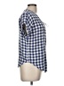 Rails Blue Short Sleeve Blouse Size M - photo 4