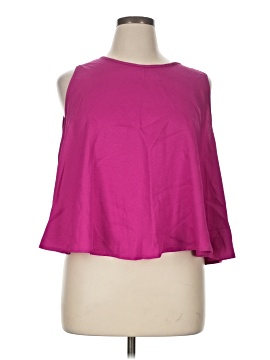 Shein Curve Sleeveless Blouse