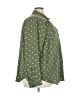 Torrid 100% Polyester Polka Dots Green Long Sleeve Blouse Size 3X Plus (3) - photo 4