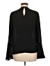 Violet & Claire 100% Polyester Black Long Sleeve Blouse Size M - photo 2