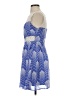 City Triangles 100% Polyester Chevron-herringbone Blue Cocktail Dress Size 5 - photo 5