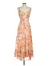 MSK Paisley Orange Casual Dress Size M - photo 2