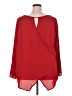 Truth 100% Polyester Red 3/4 Sleeve Blouse Size 3X - photo 2