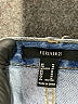 Forever 21 100% Cotton Hearts Blue Jeans Size M - photo 7