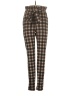 Shein Plaid Brown Casual Pants Size 2 - photo 1
