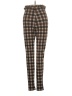 Shein Plaid Brown Casual Pants Size 2 - photo 2