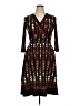 Studio I Argyle Black Cocktail Dress Size 14 (petite) - photo 1