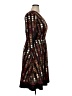 Studio I Argyle Black Cocktail Dress Size 14 (petite) - photo 4