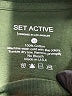 Set Active 100% Cotton Green Short Sleeve Turtleneck Size XS - photo 6