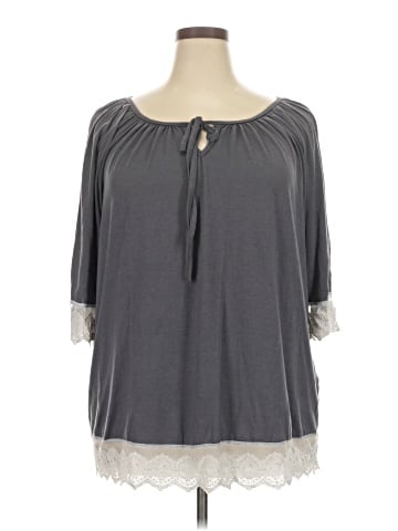 Lee 3/4 Sleeve Blouse (view 1)