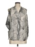 Leifsdottir Print Gray Sleeveless Blouse Size 6 - photo 1