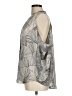 Leifsdottir Print Gray Sleeveless Blouse Size 6 - photo 5