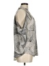 Leifsdottir Print Gray Sleeveless Blouse Size 6 - photo 4