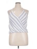 Pink Clover 100% Rayon Silver Sleeveless Blouse Size XL - photo 1