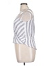 Pink Clover 100% Rayon Silver Sleeveless Blouse Size XL - photo 5