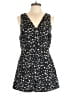 Blue Rain 100% Polyester Hearts Black Romper Size L - photo 1