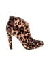 Jessica Simpson Animal Print Brown Heels Size 6 1/2 - photo 1