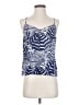 Lilly Pulitzer 100% Silk Blue Sleeveless Silk Top Size S - photo 1