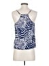 Lilly Pulitzer 100% Silk Blue Sleeveless Silk Top Size S - photo 2