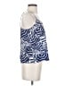 Lilly Pulitzer 100% Silk Blue Sleeveless Silk Top Size S - photo 4