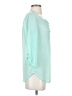 Express 100% Polyester Teal 3/4 Sleeve Blouse Size XS - photo 4