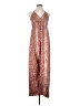 Gianni Bini Paisley Brown Casual Dress Size 2 - photo 1