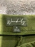 wonderly Solid Green Casual Pants Size 6 - photo 7