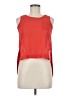 Toska 100% Polyester Red Sleeveless Blouse Size 8 - photo 1