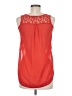 Toska 100% Polyester Red Sleeveless Blouse Size 8 - photo 2